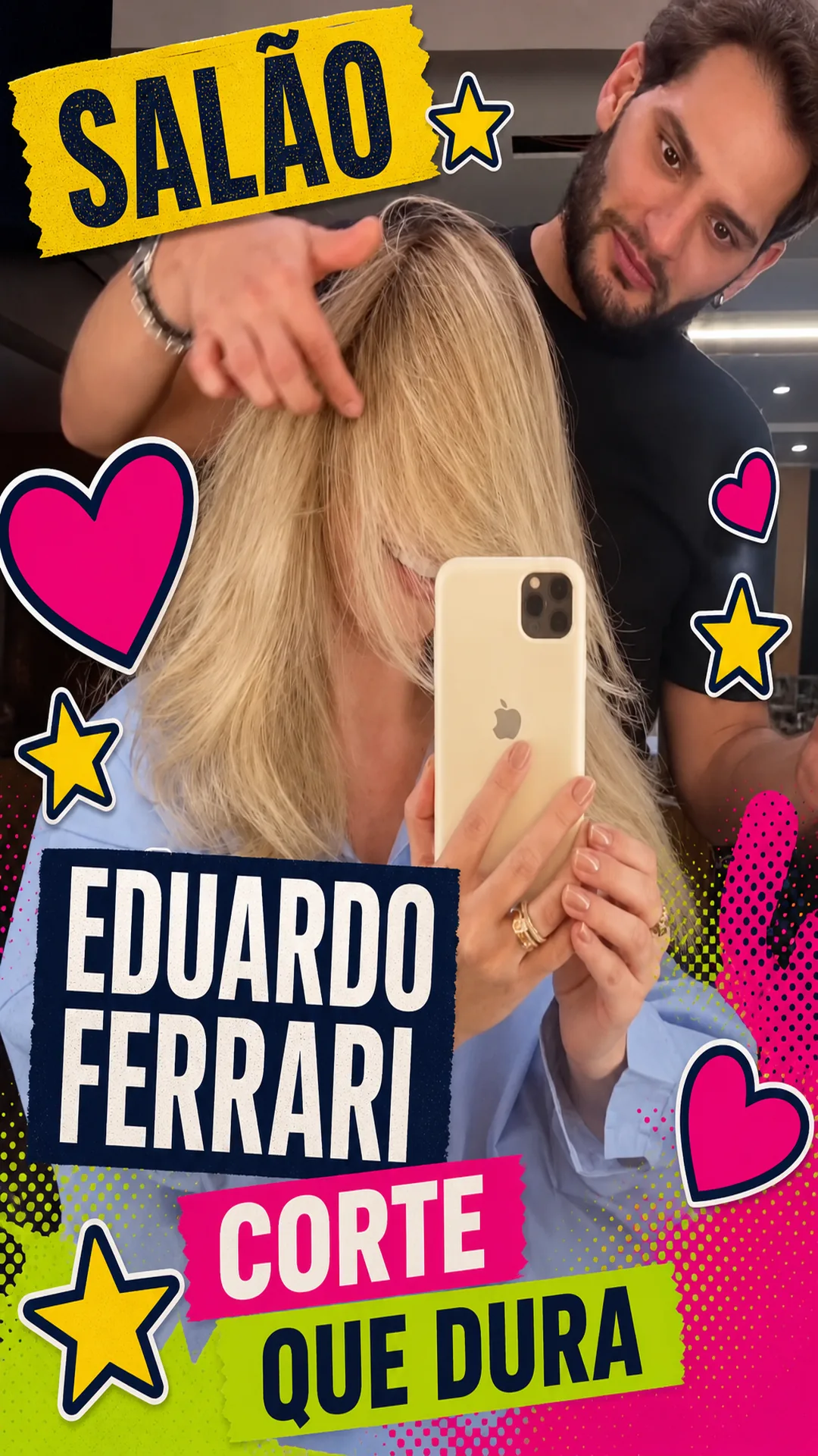 Bel no Salão Eduardo Ferrari